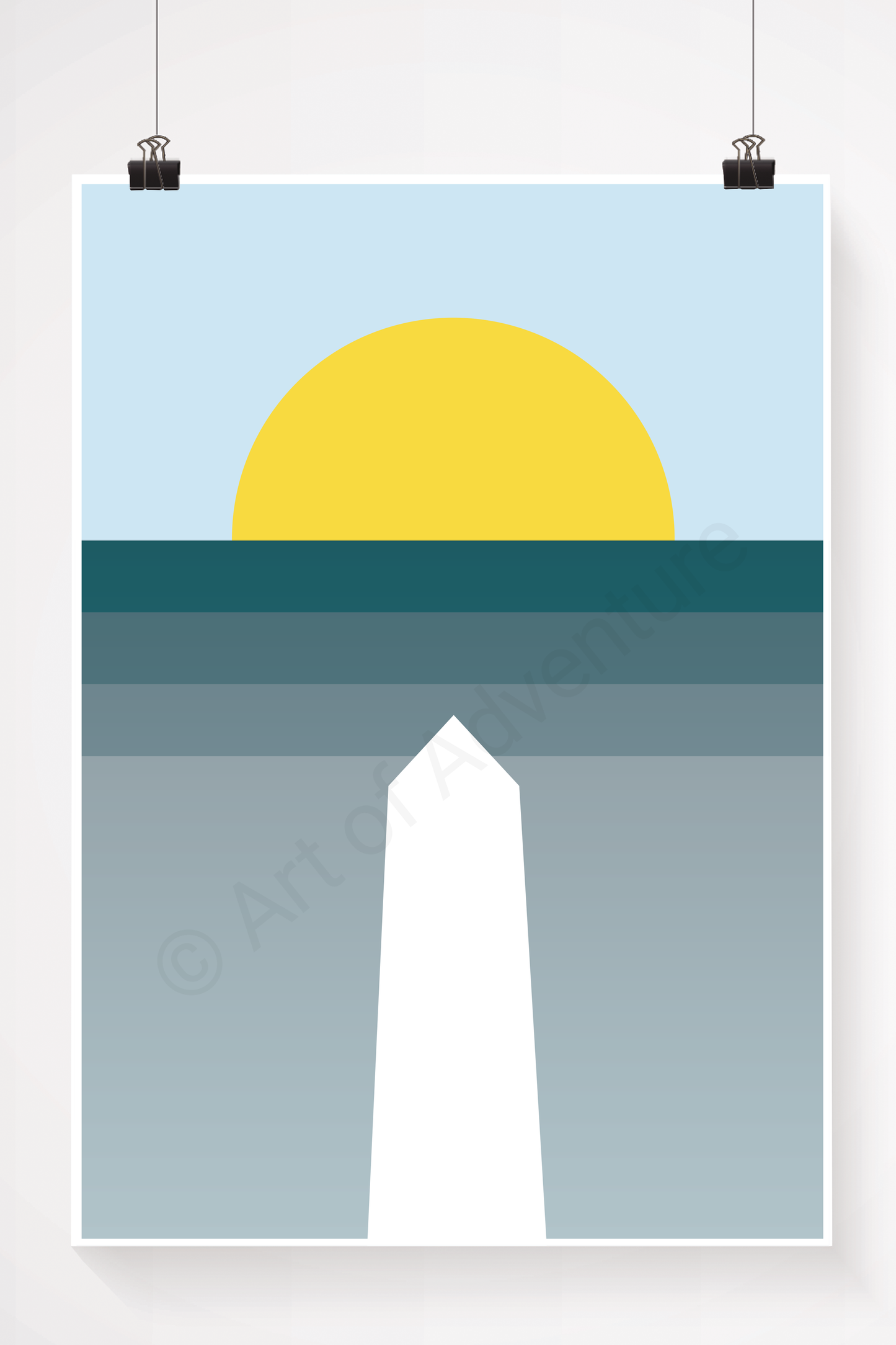 Abstract Crowstone – Thames Estuary