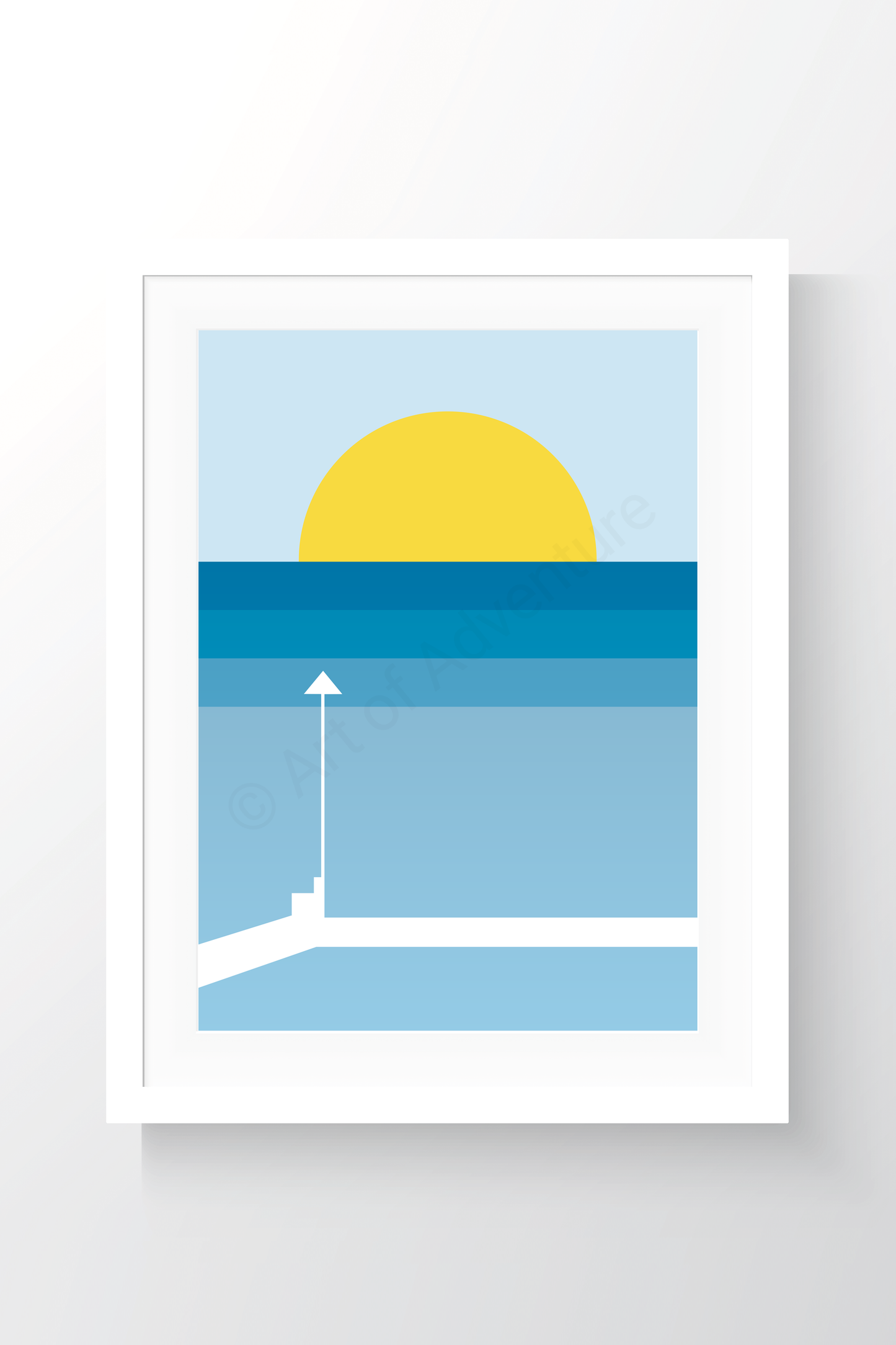 Abstract Pools – Thames Estuary