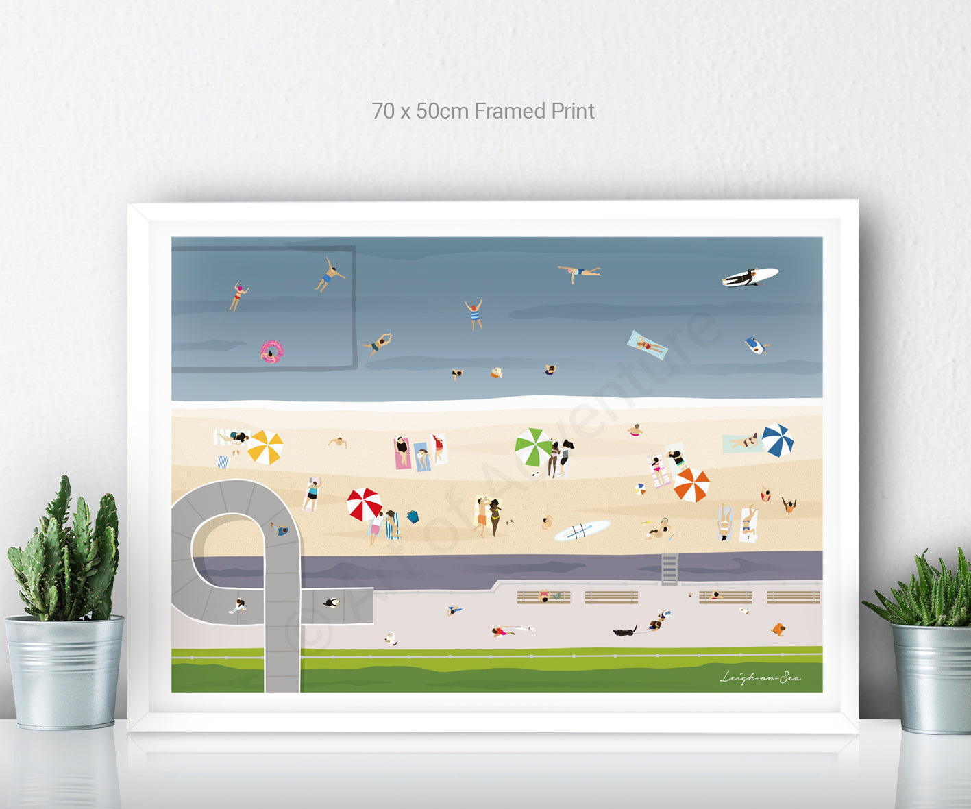 Aerial – Leigh-on-Sea Beach