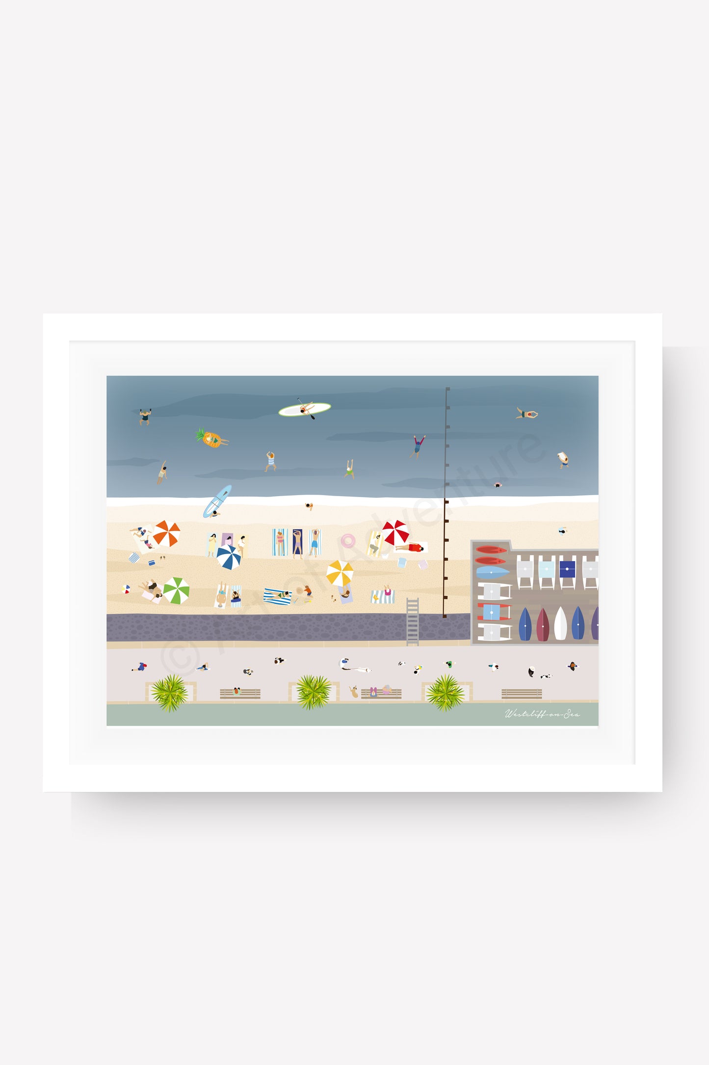 Aerial – Westcliff-on-Sea Beach