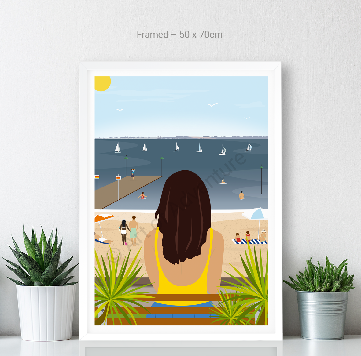 Swimmer – Chalkwell Beach