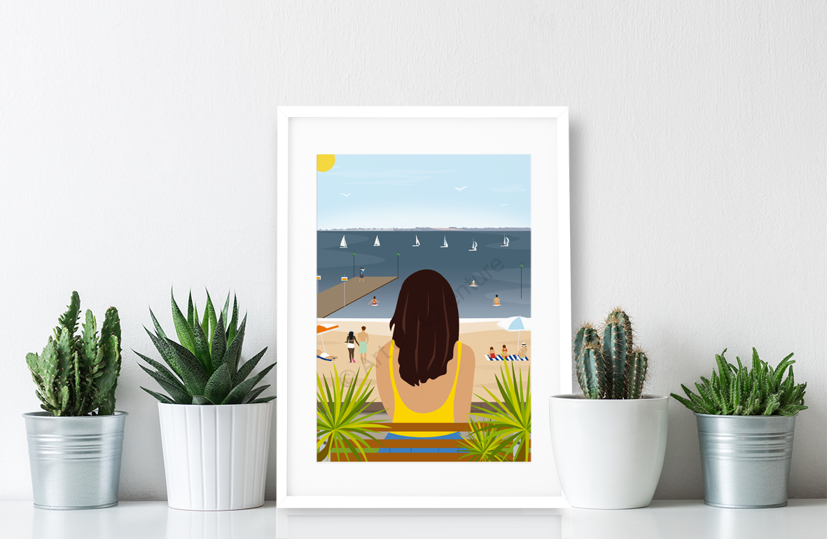 Swimmer – Chalkwell Beach