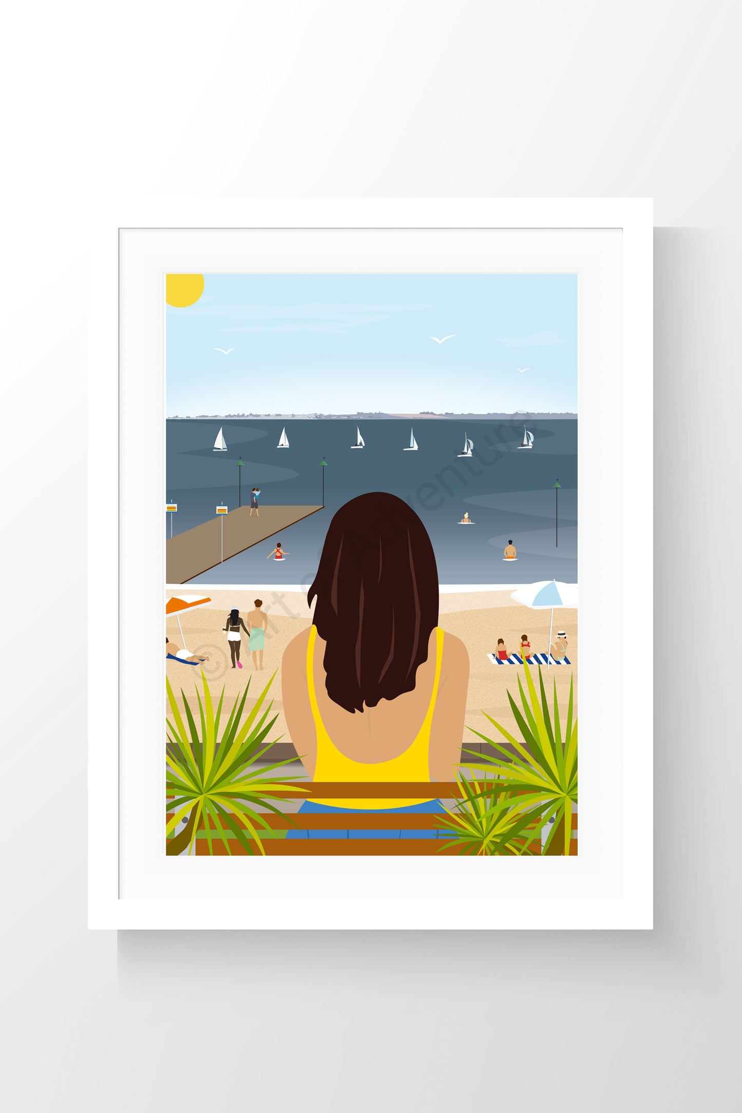 Swimmer – Chalkwell Beach