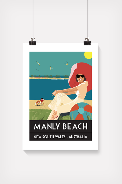 Manly Beach Mini Print