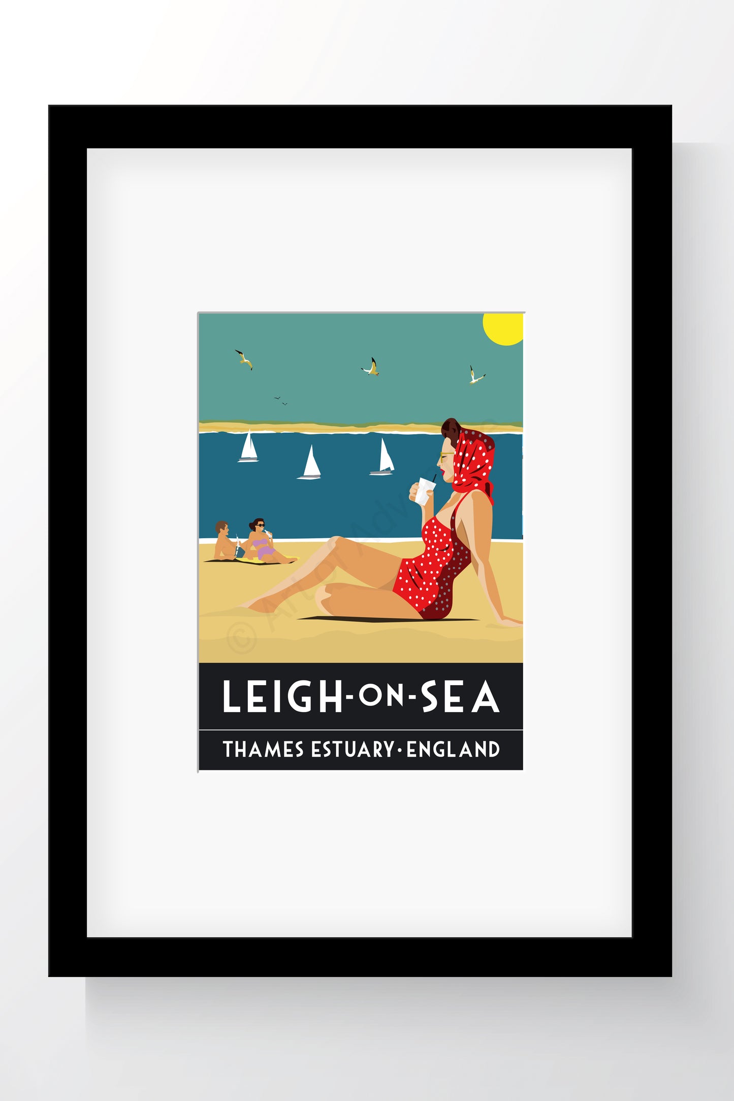Vintage – Leigh-on-Sea Mini Print
