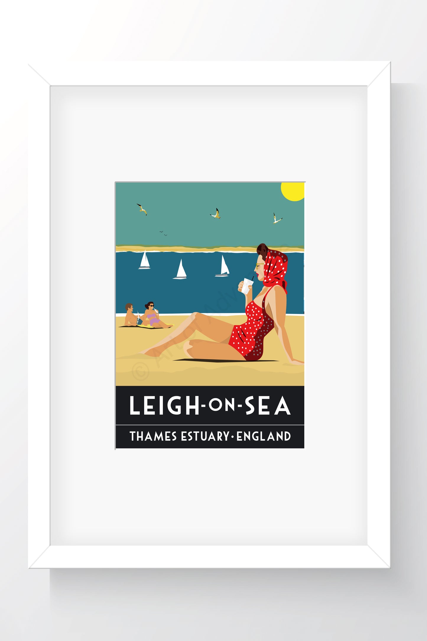 Vintage – Leigh-on-Sea Mini Print