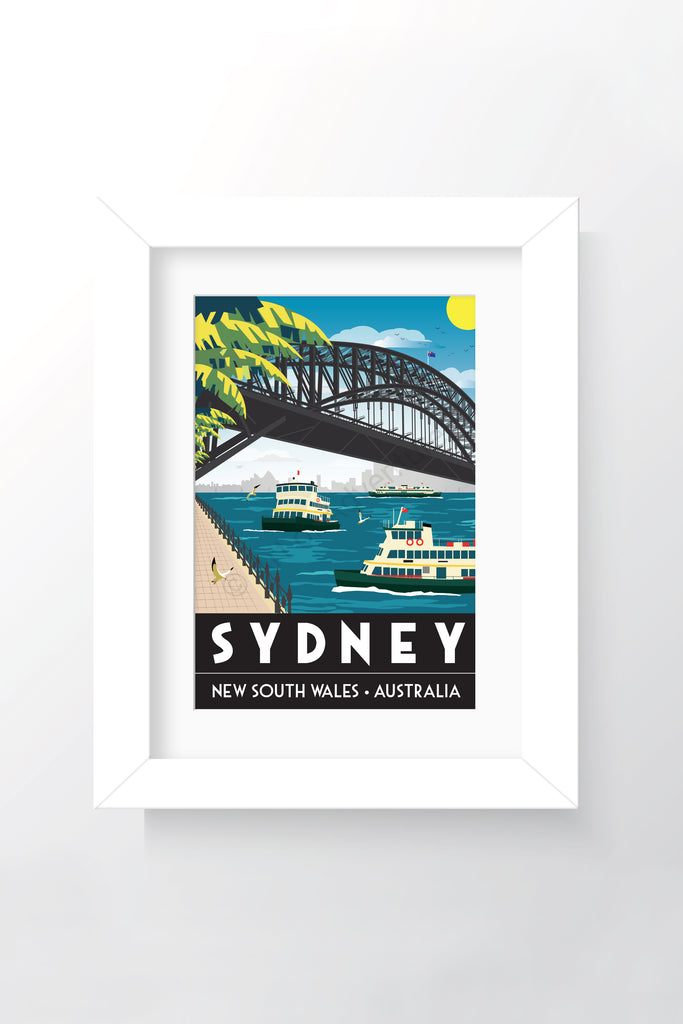 Sydney Harbour Bridge Mini Print