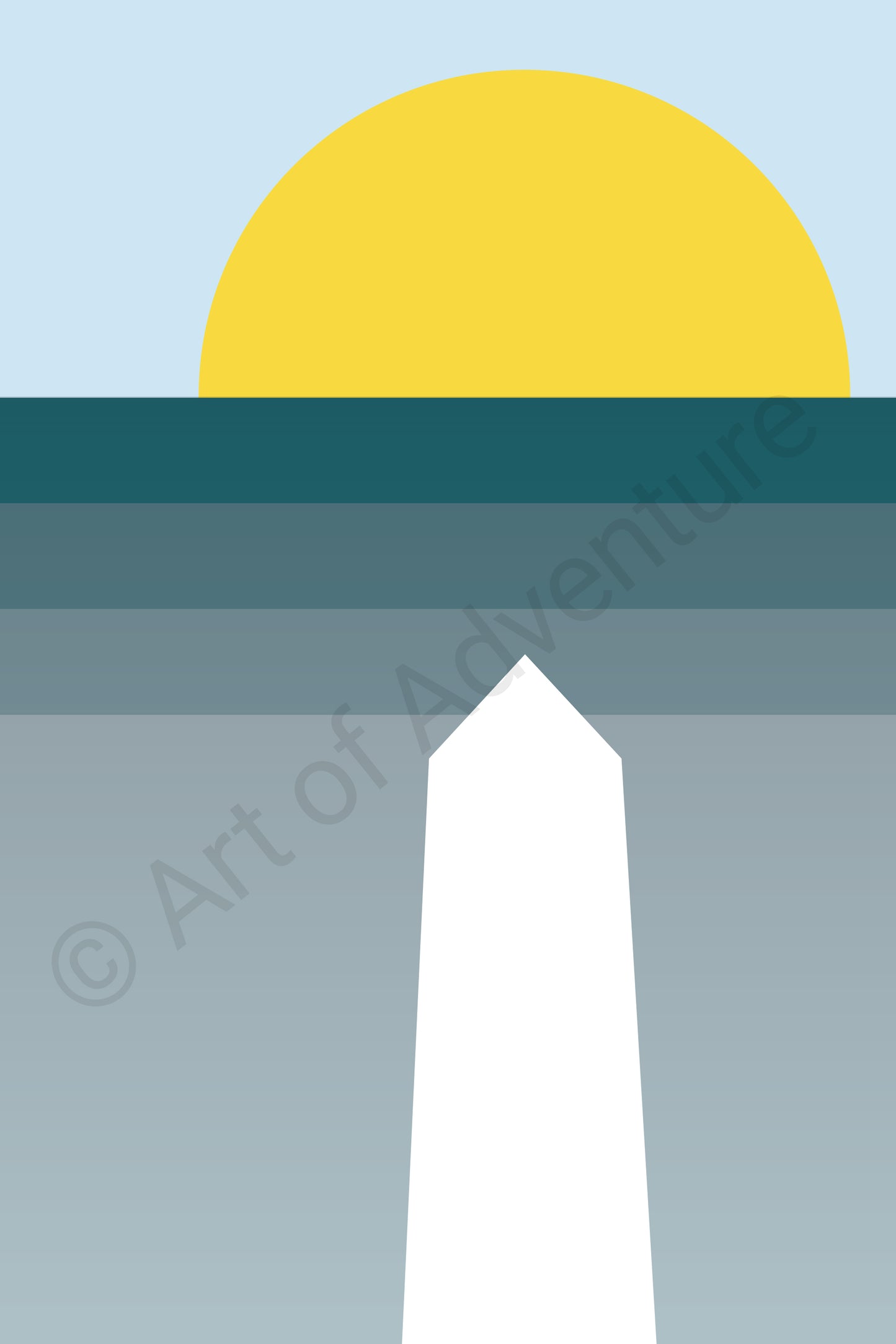 Abstract Crowstone – Thames Estuary