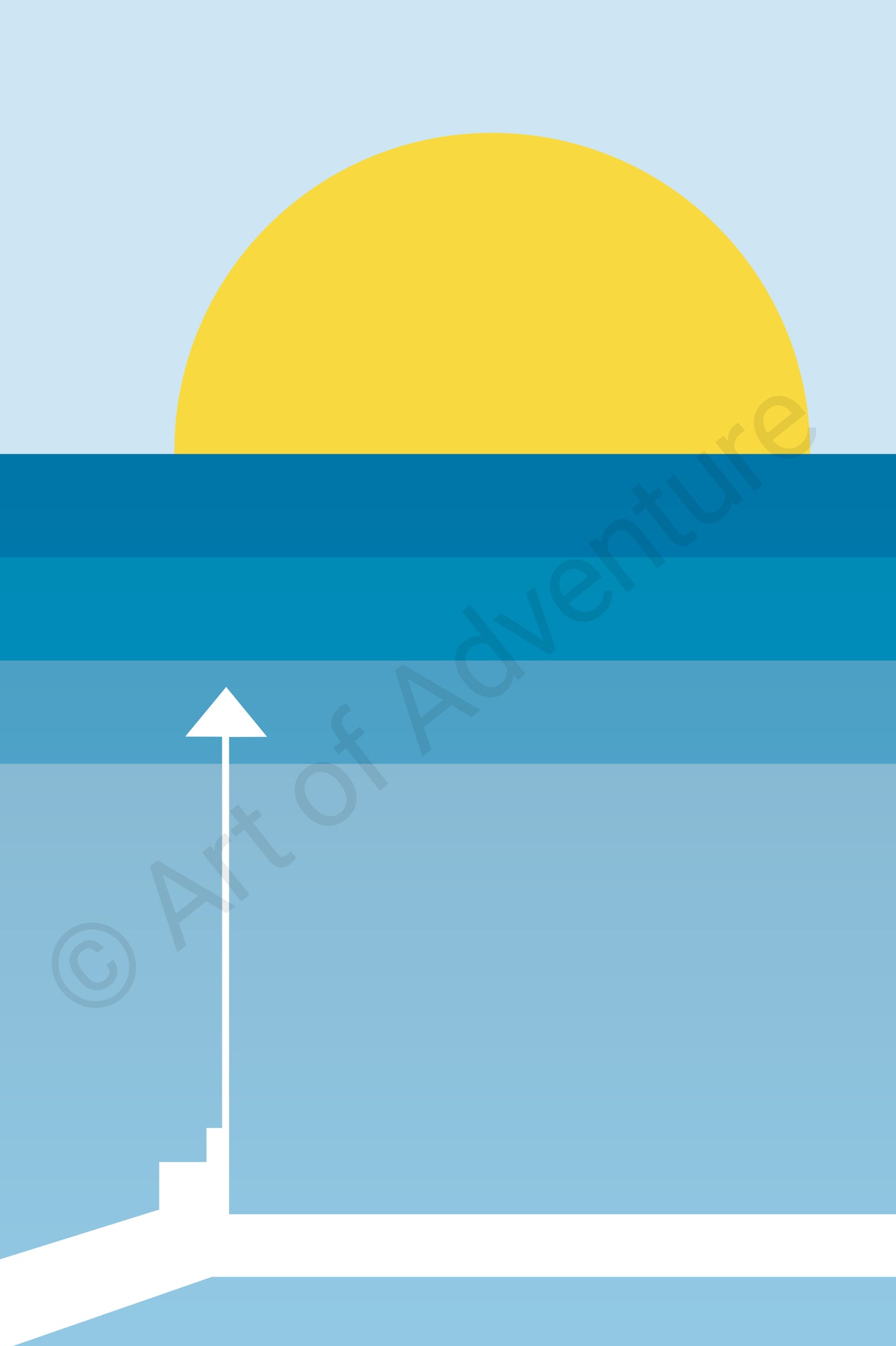 Abstract Pools – Thames Estuary