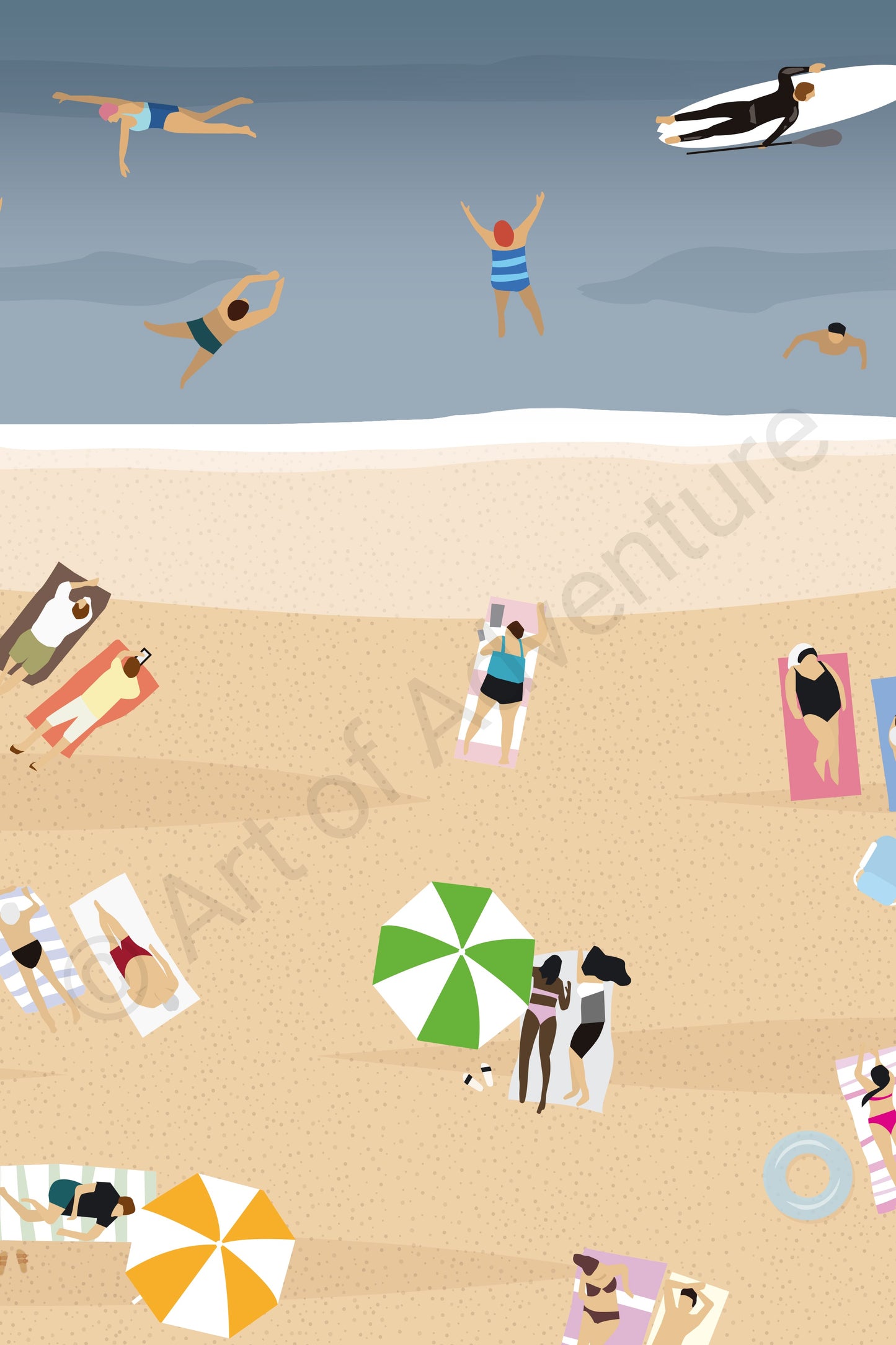 Aerial – Beach Life