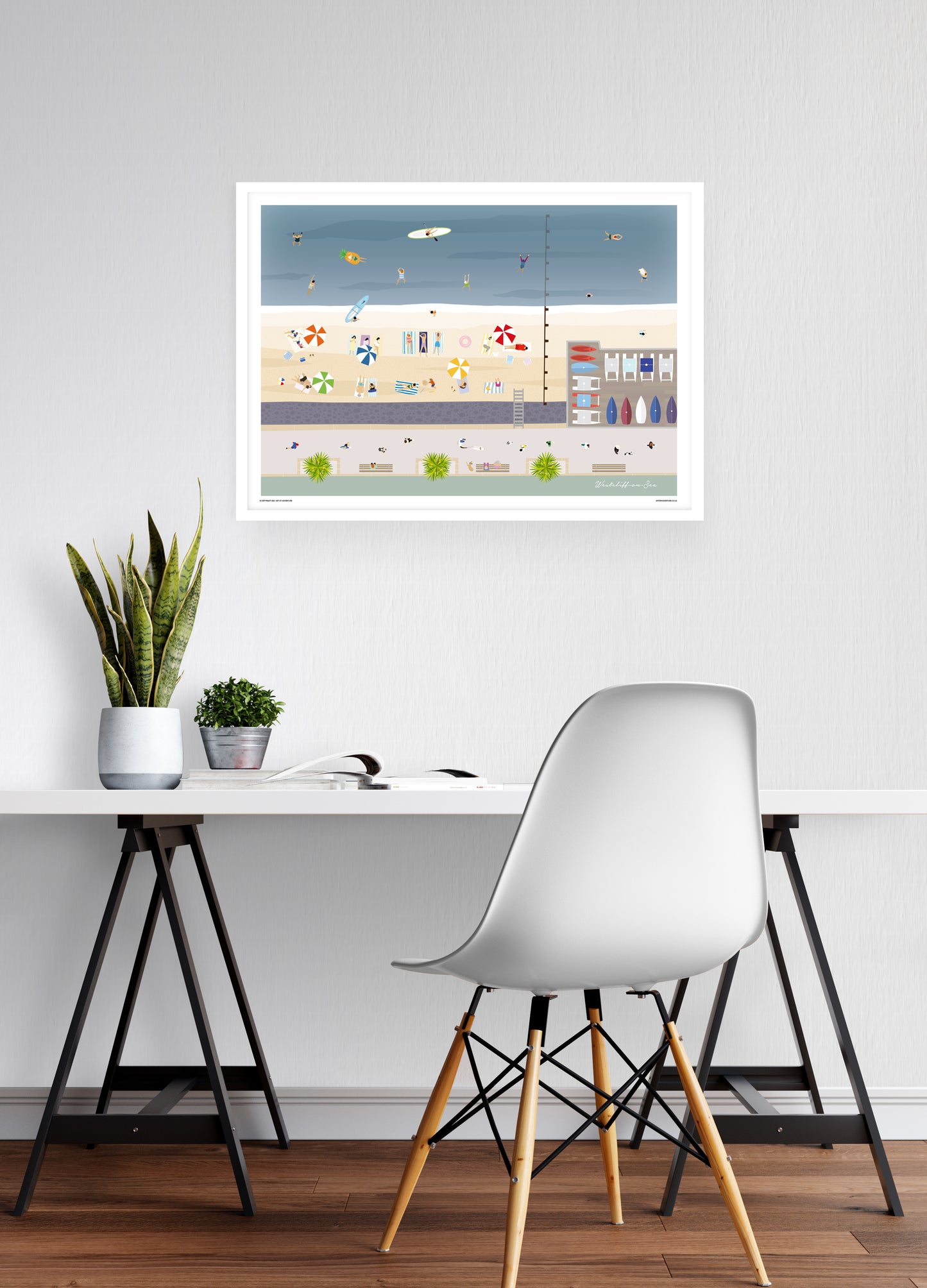 Aerial – Westcliff-on-Sea Beach