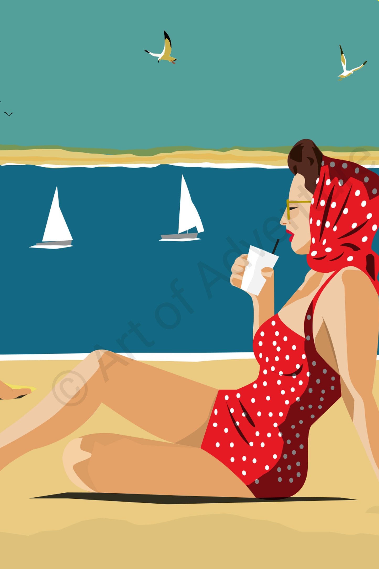 Vintage – Leigh-on-Sea Mini Print