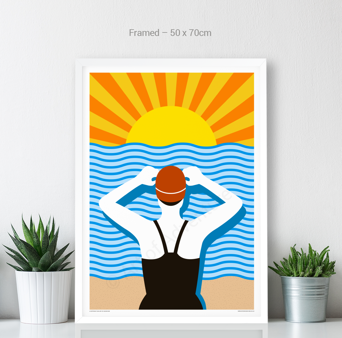 Swimmer Standing