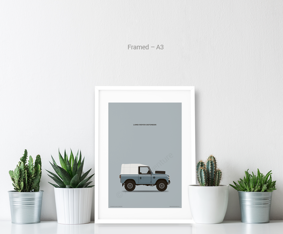 Land Rover Defender Blue