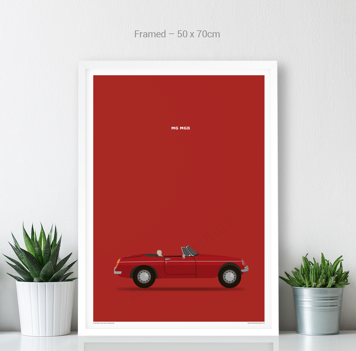 MG MGB Portrait