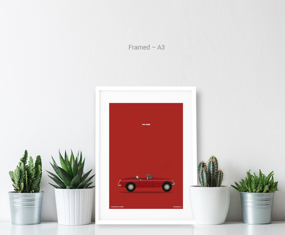 MG MGB Portrait
