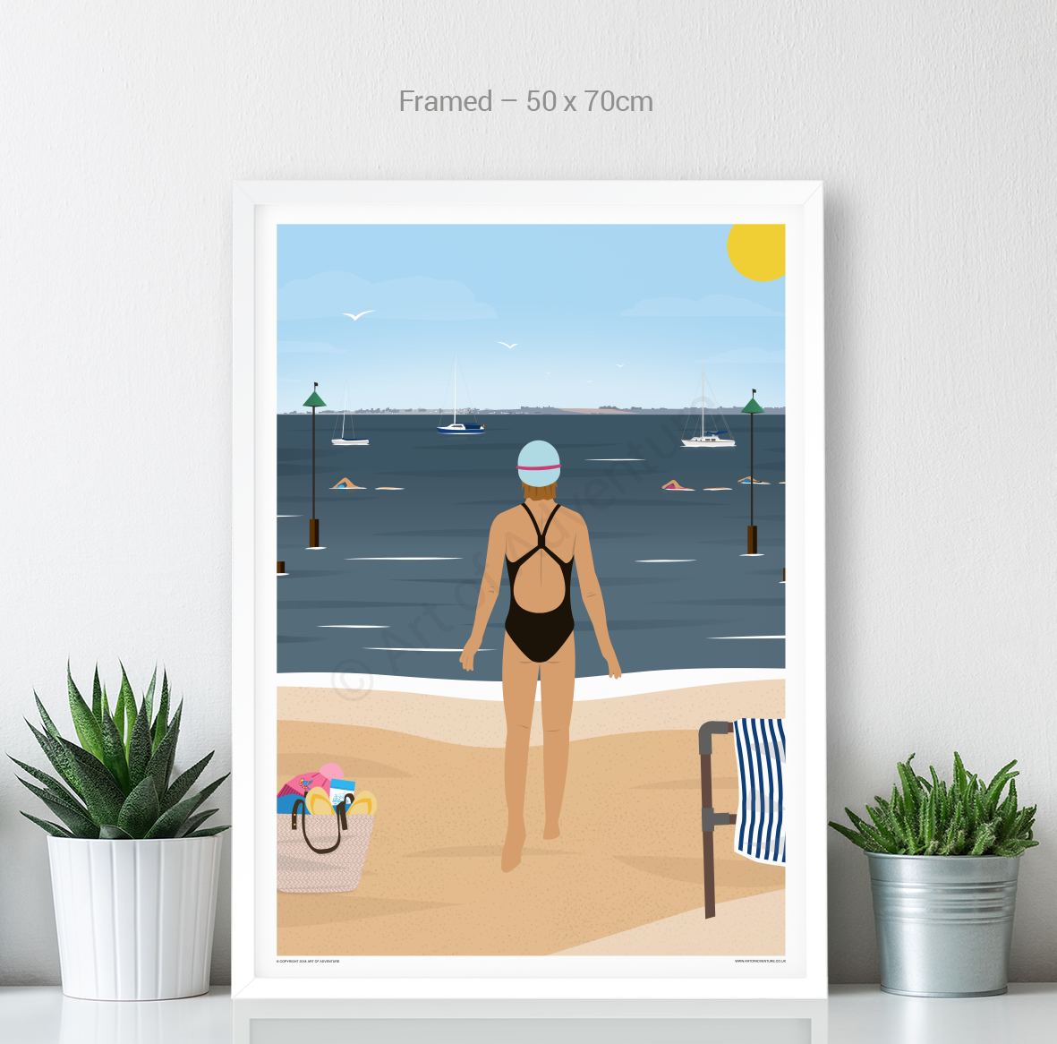 Swimmers – Thames Estuary