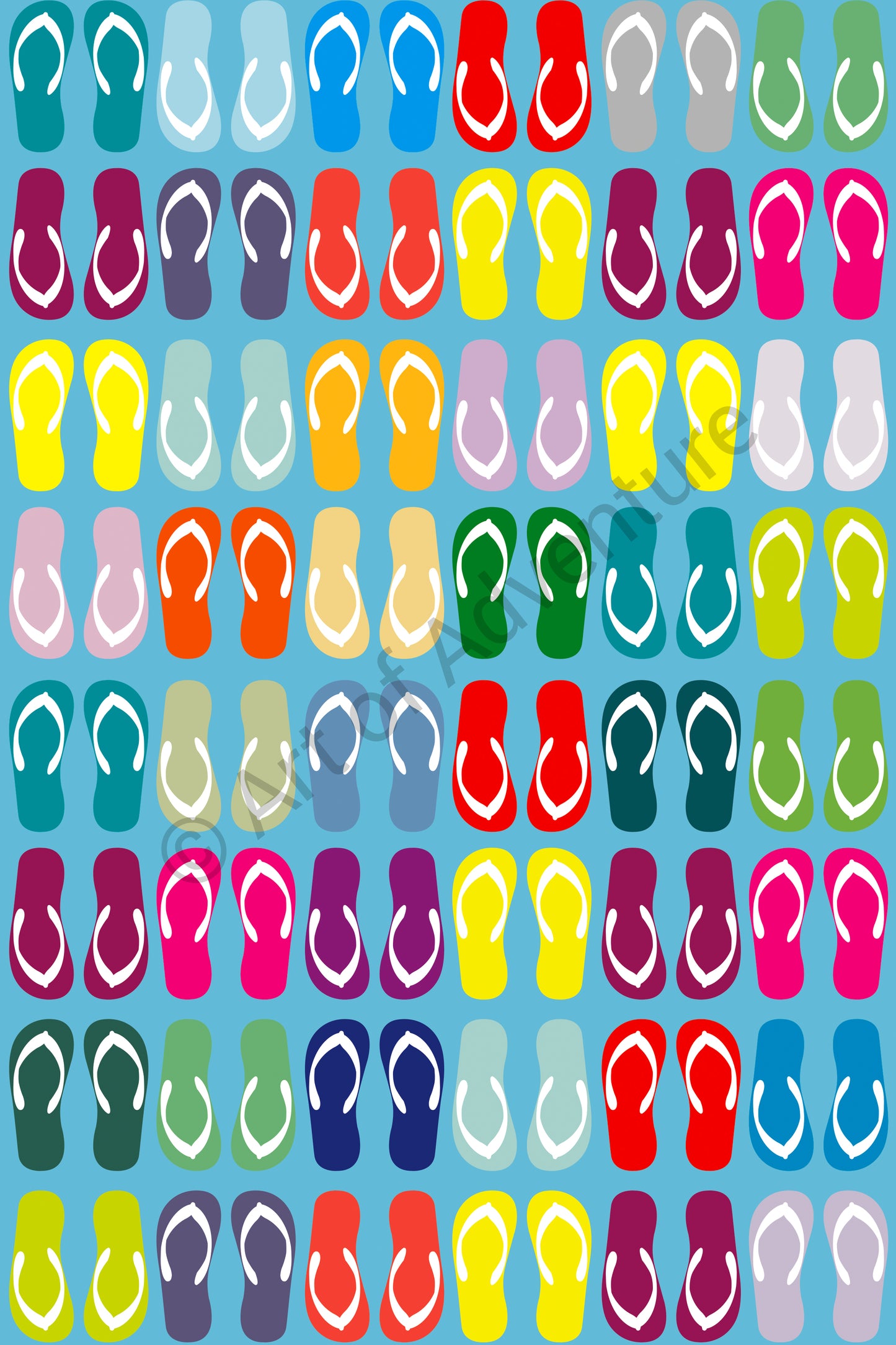Fistral Beach – Flip Flops