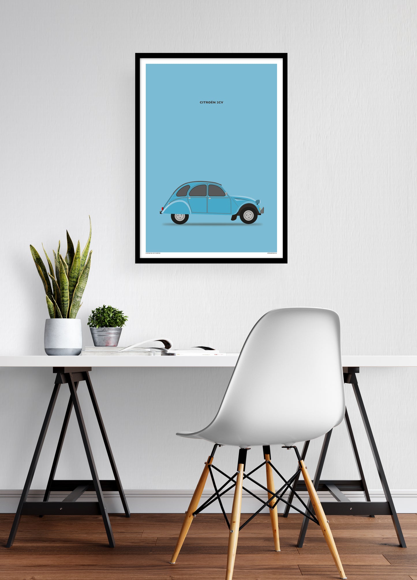 Citroën 2CV Blue