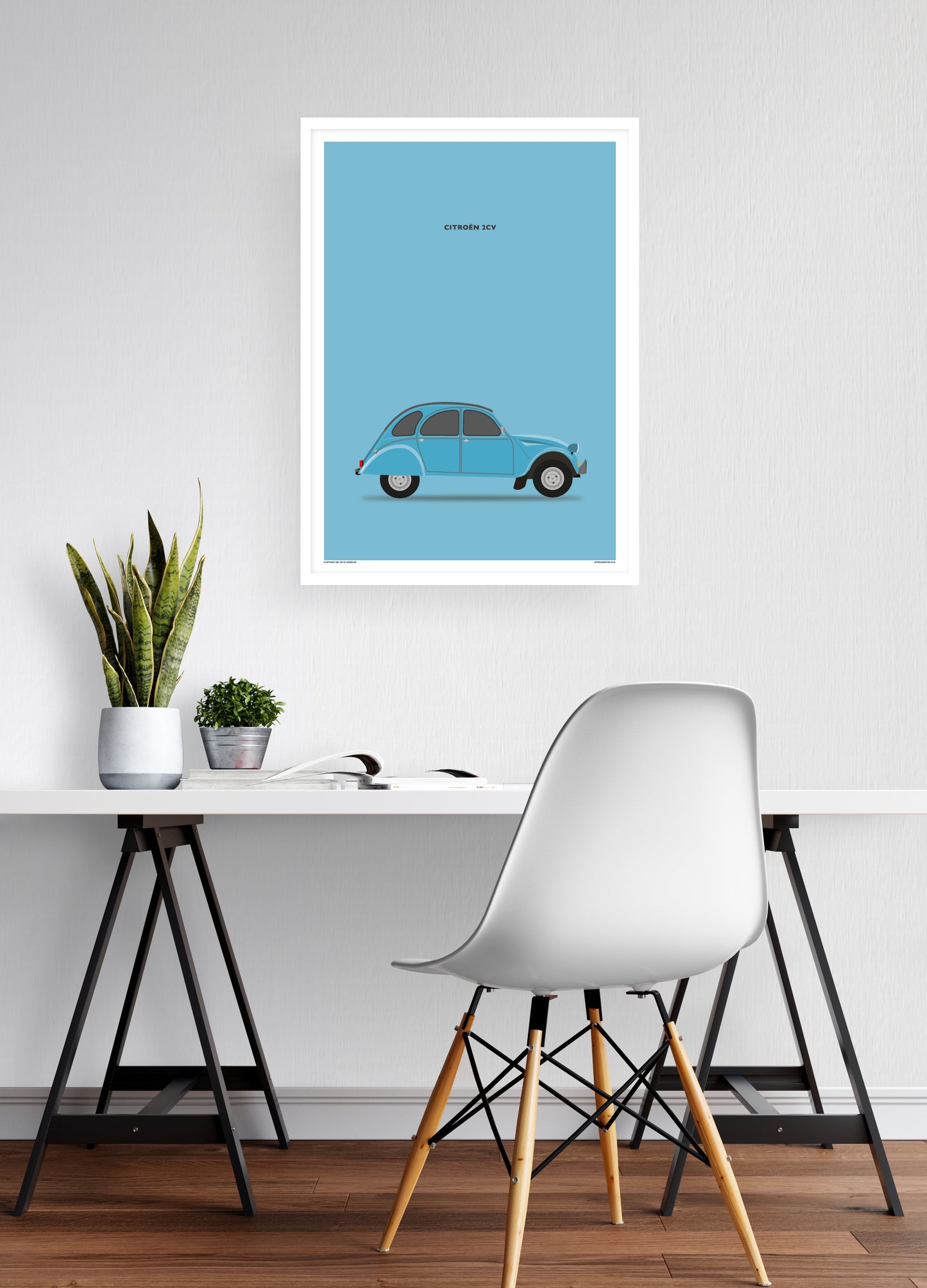 Citroën 2CV Blue