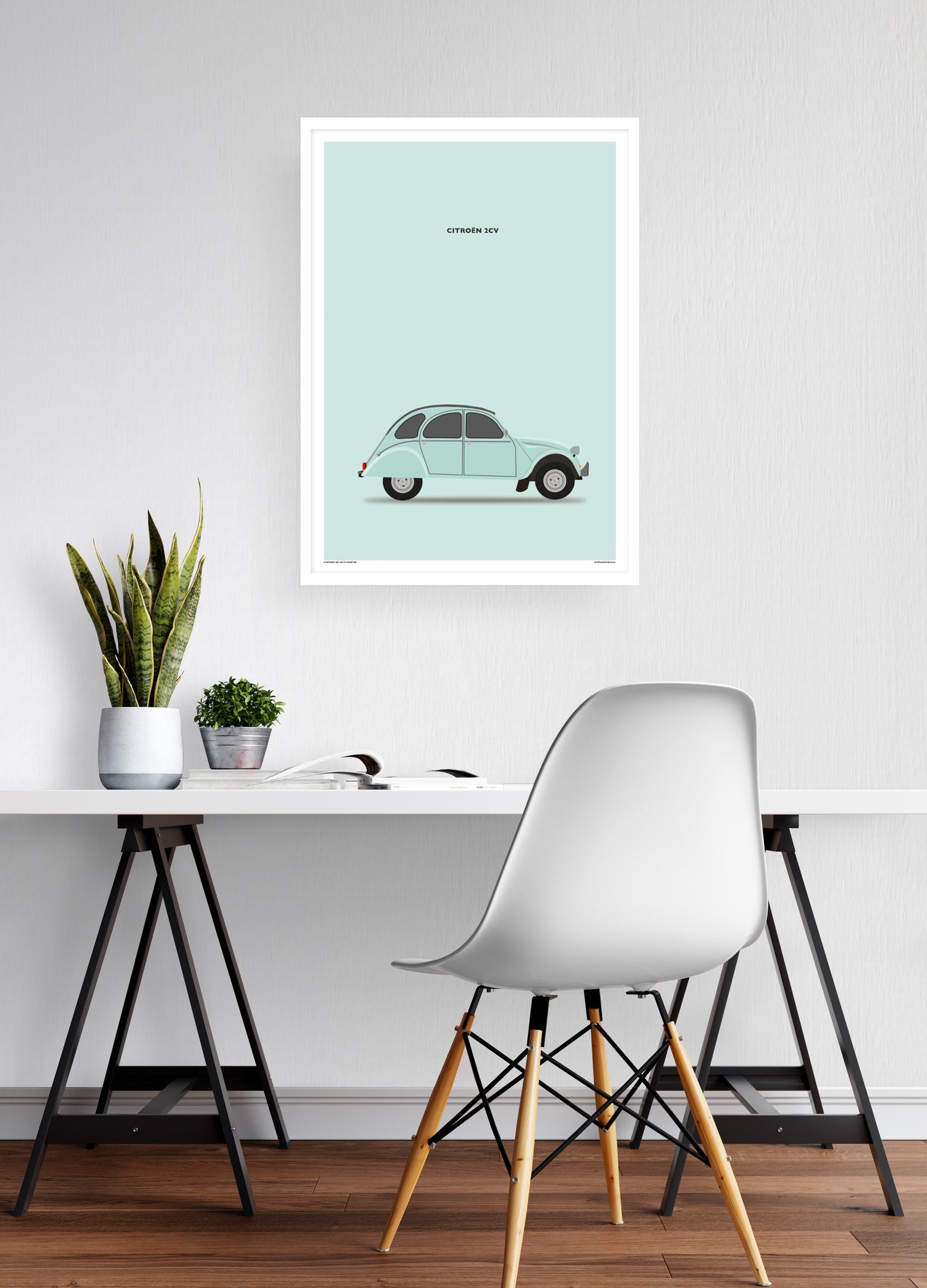 Citroën 2CV Teal
