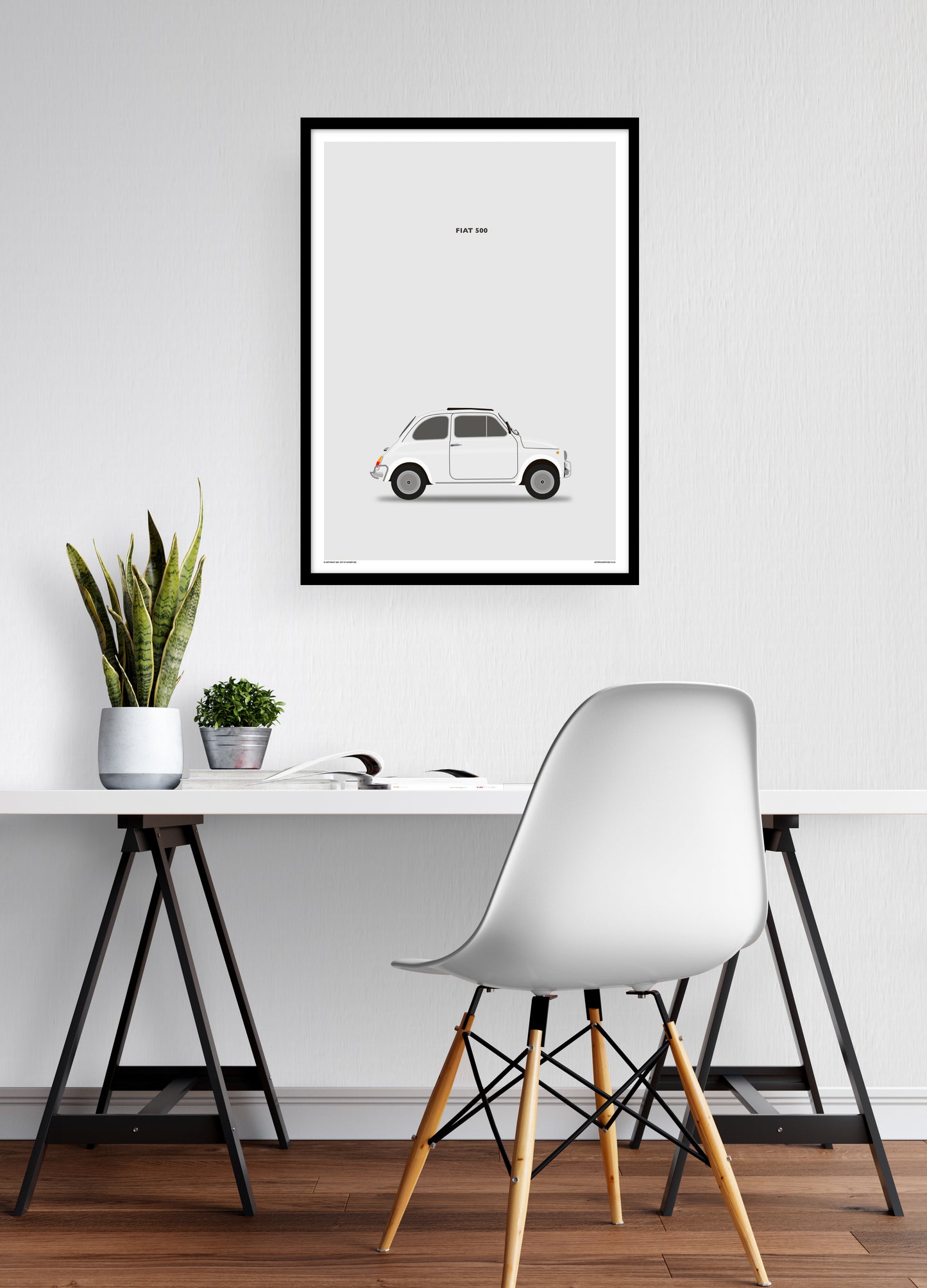 Fiat 500 White
