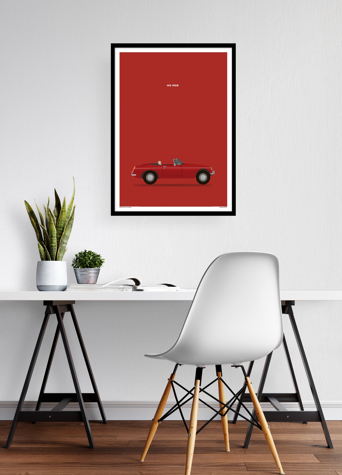 MG MGB Portrait