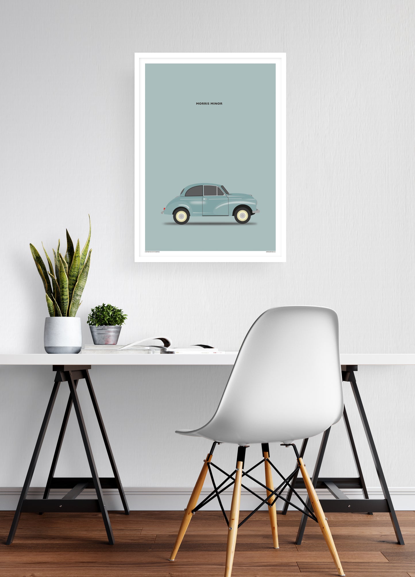 Morris Minor Blue