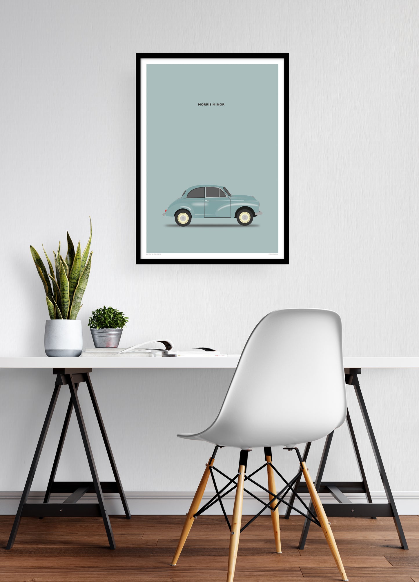 Morris Minor Blue
