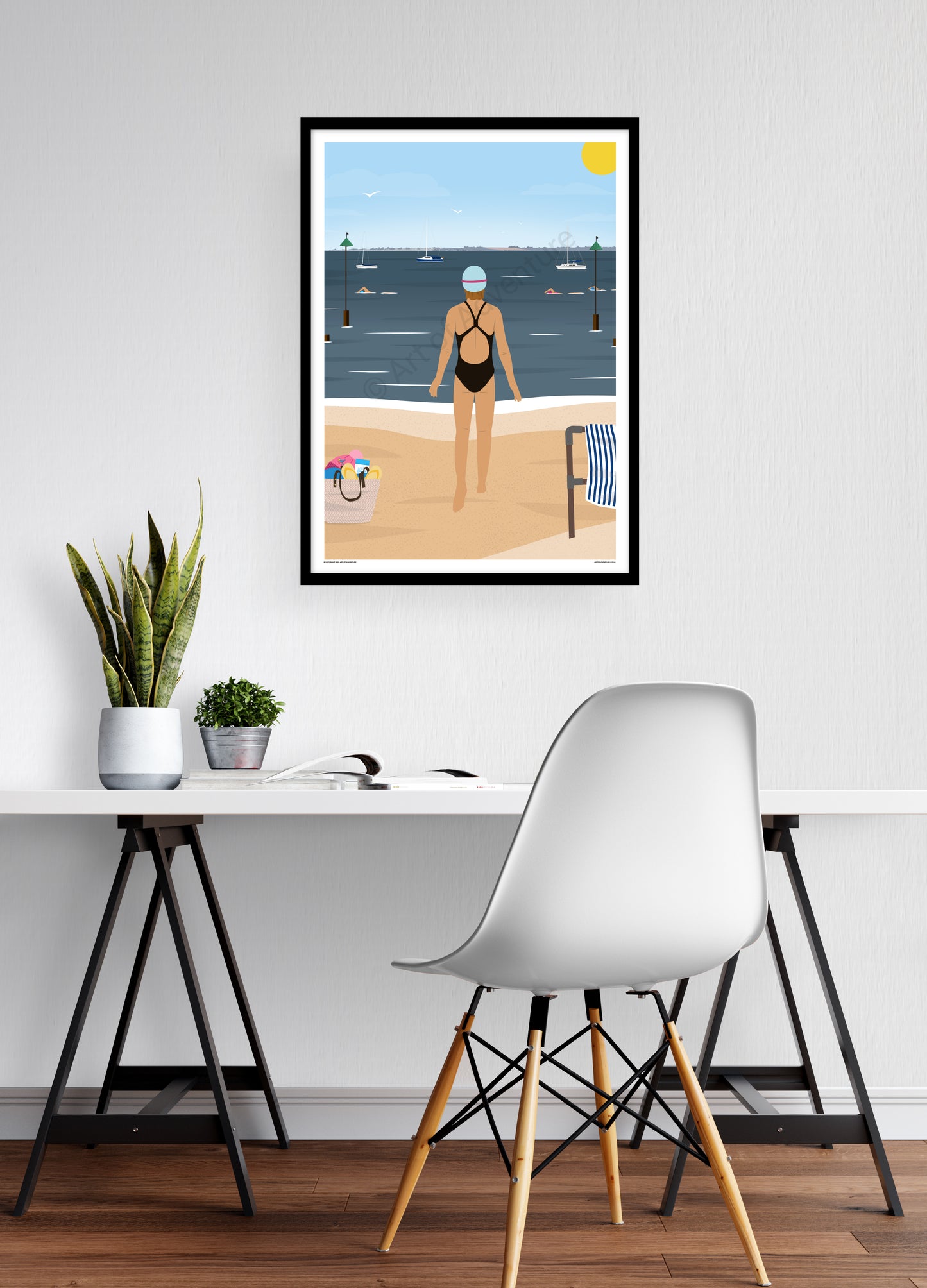 Swimmers – Thames Estuary