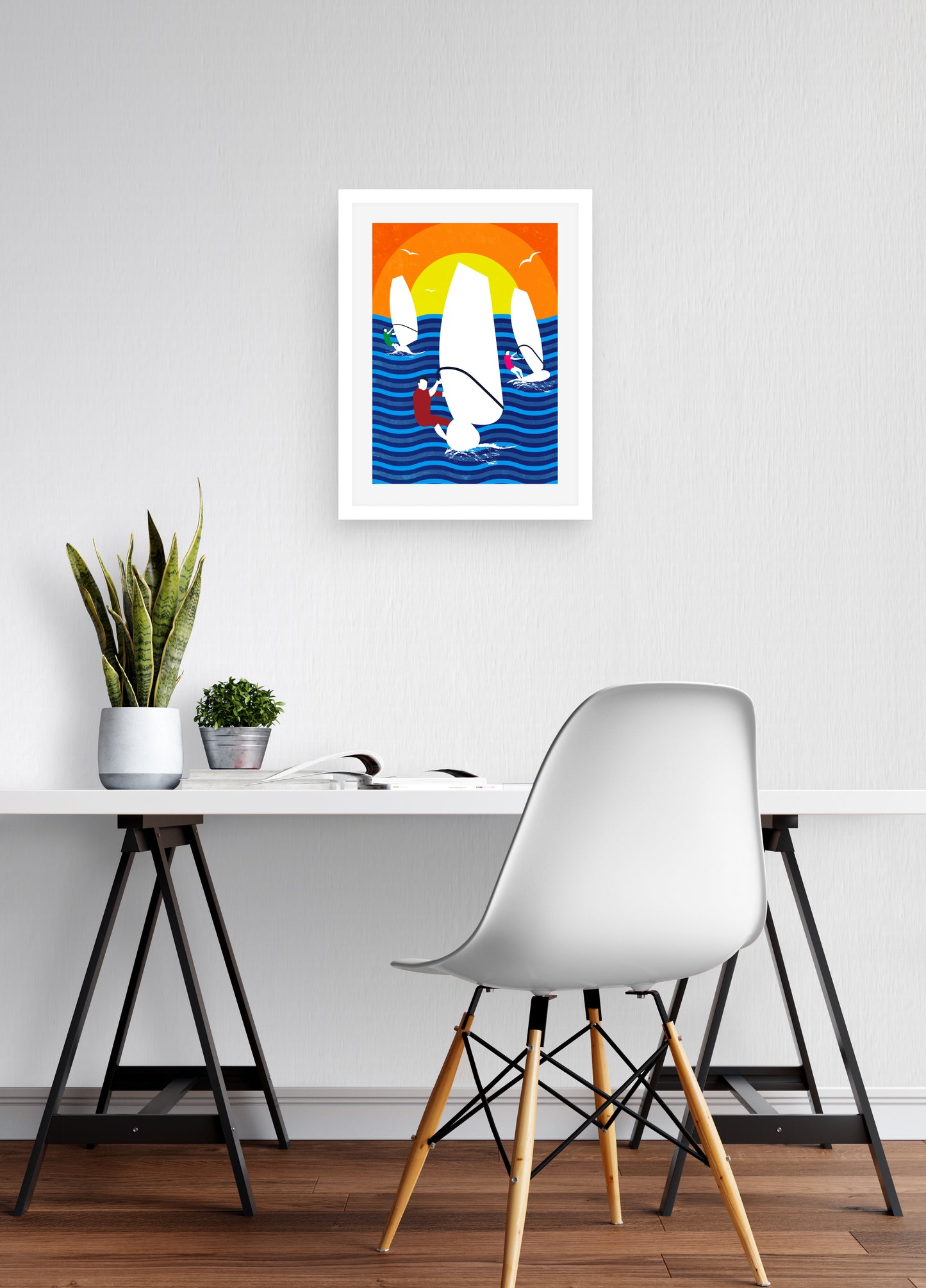 Windsurfers