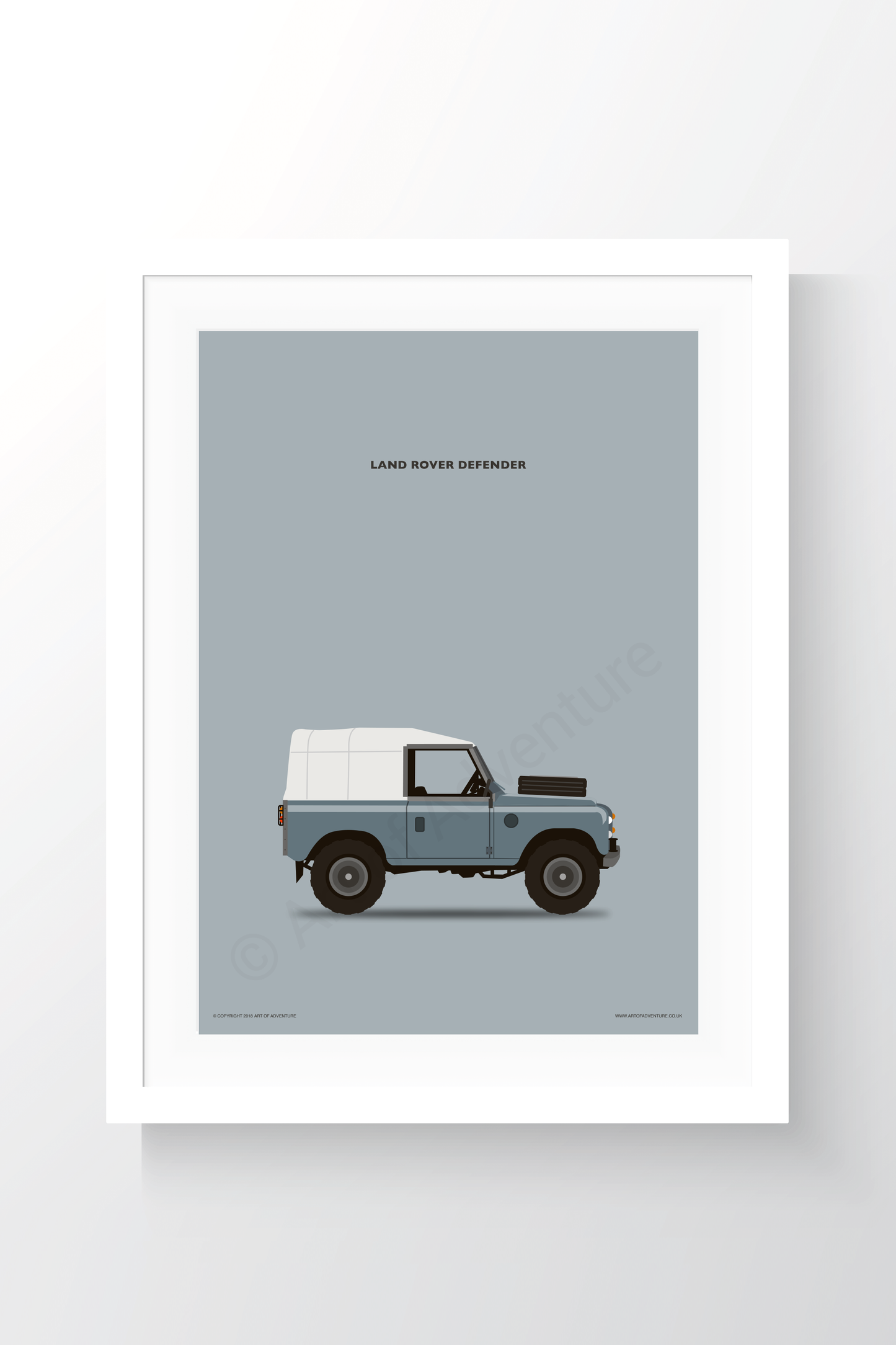 Land Rover Defender Blue