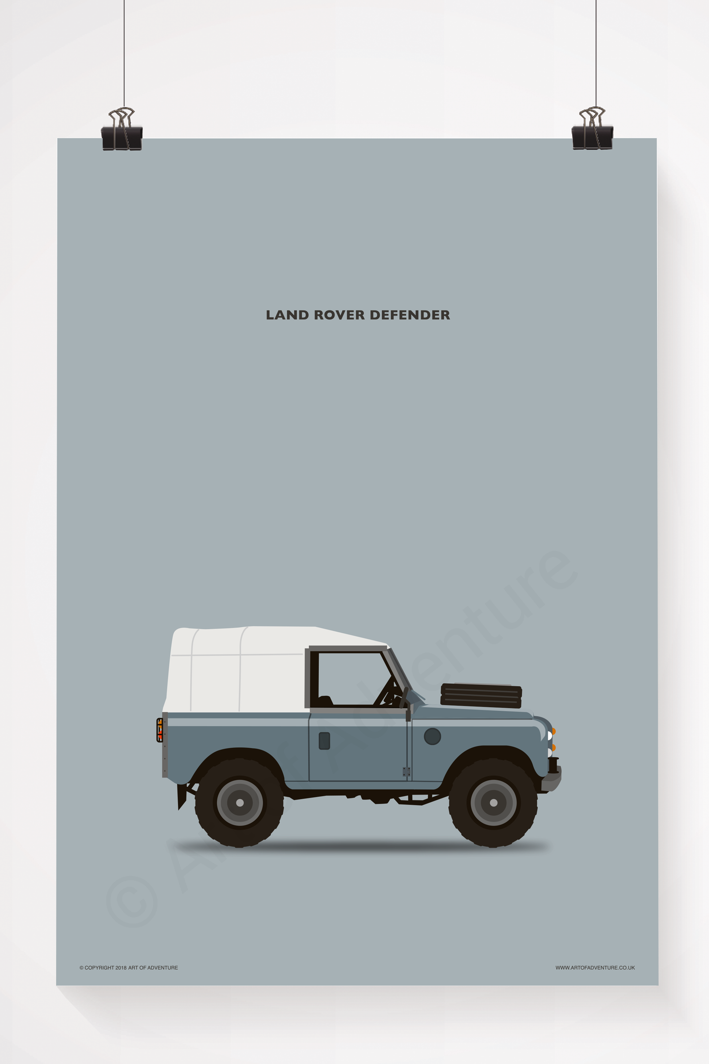 Land Rover Defender Blue