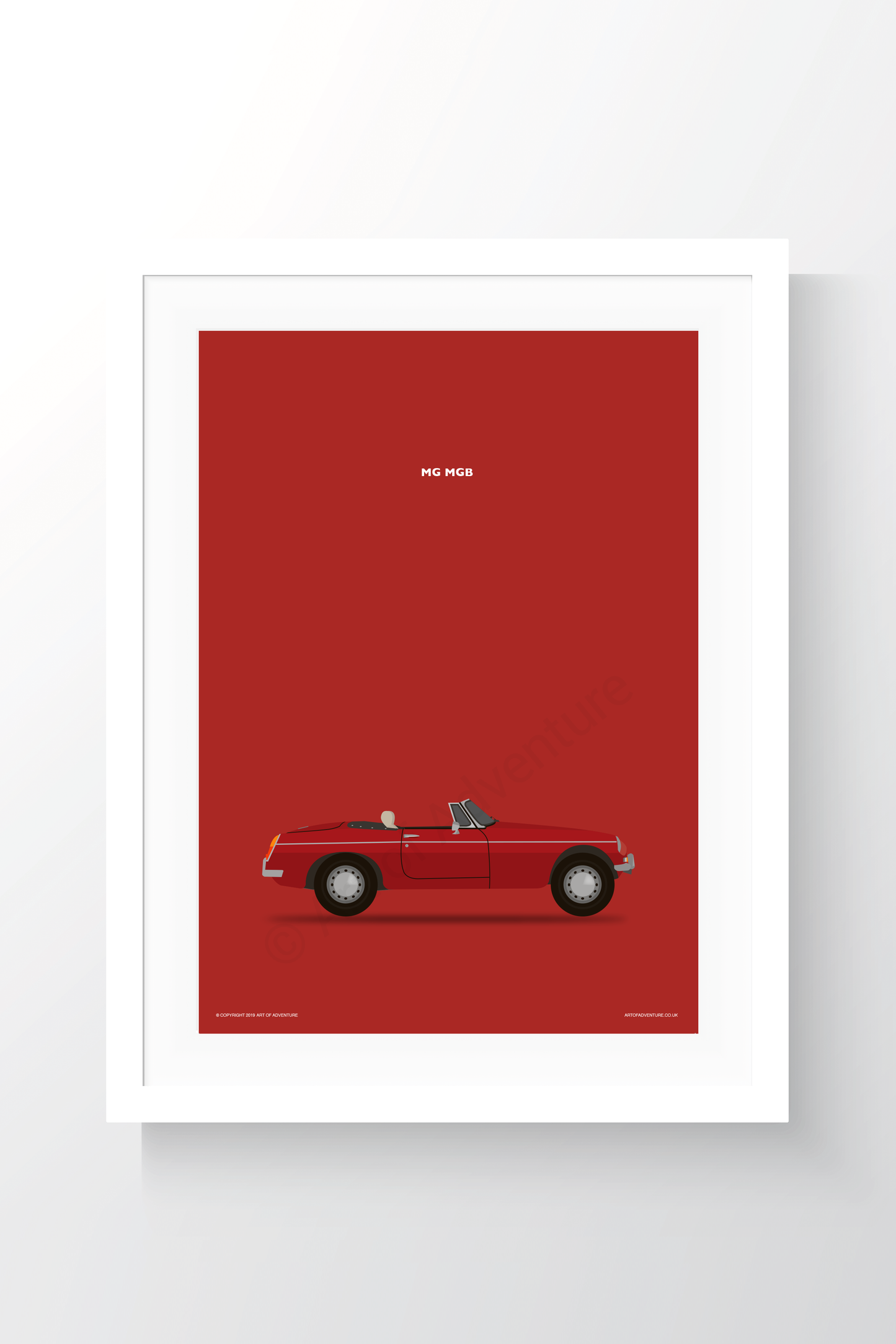 MG MGB Portrait