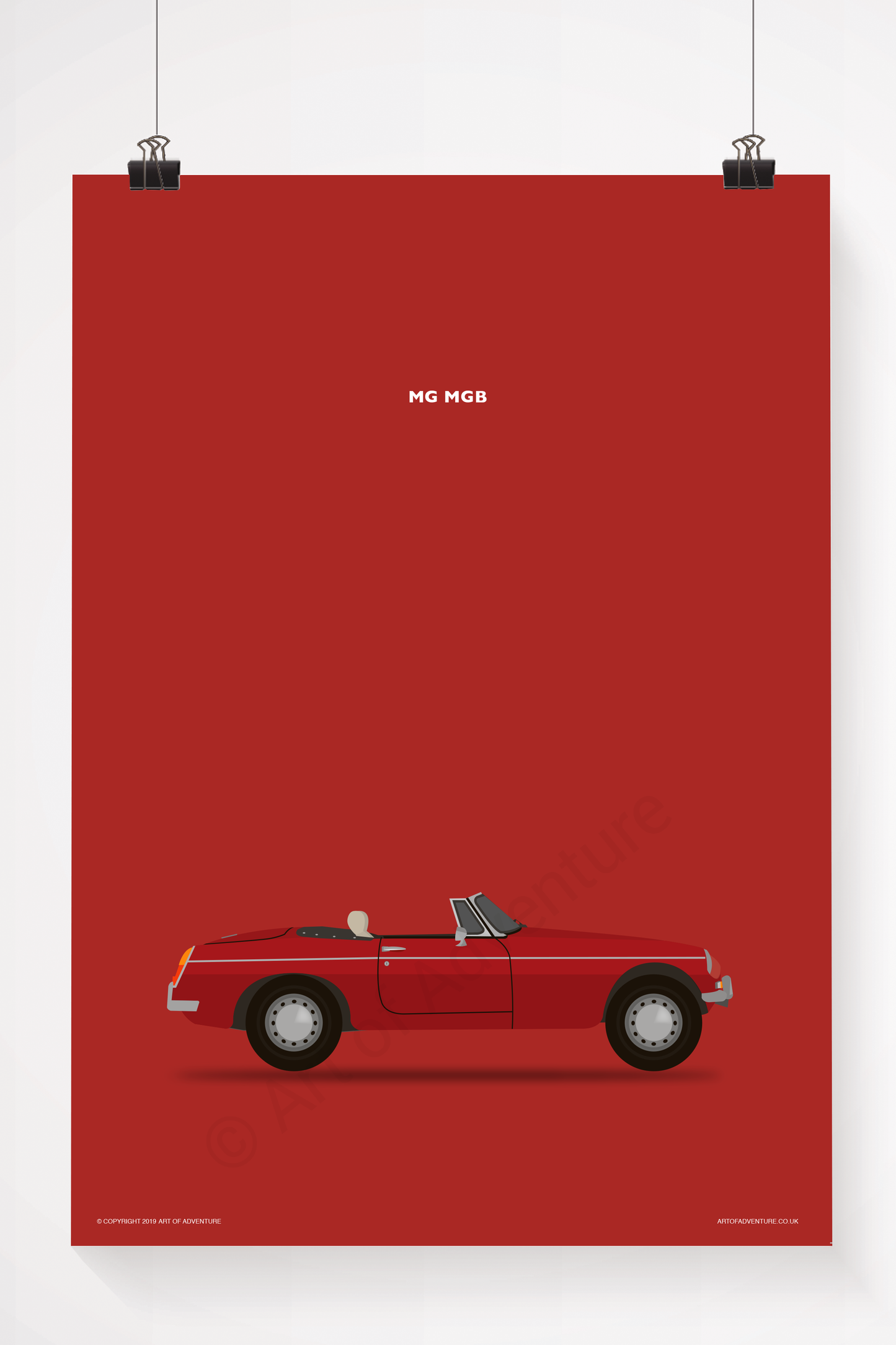 MG MGB Portrait
