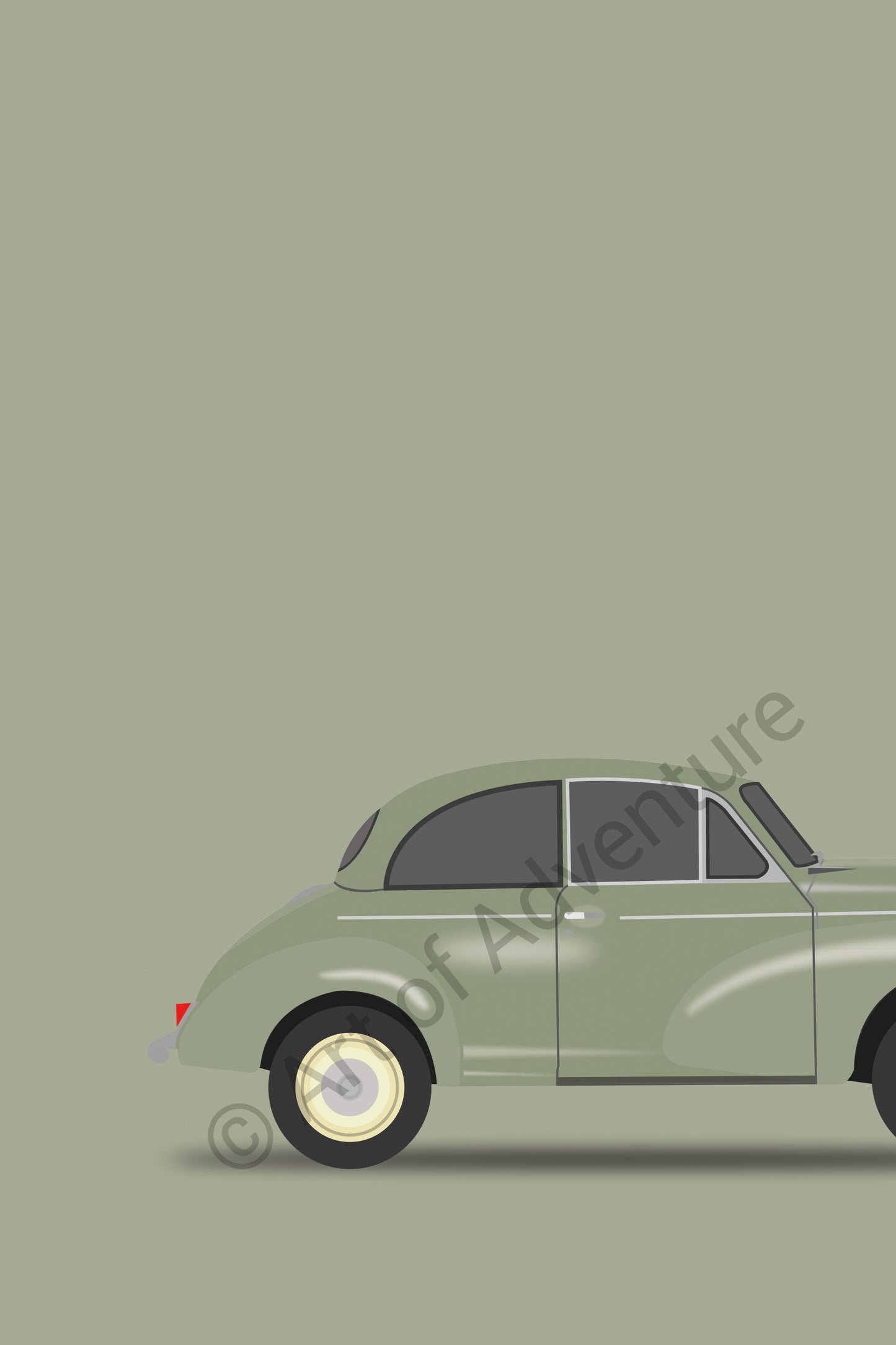 Morris Minor Green