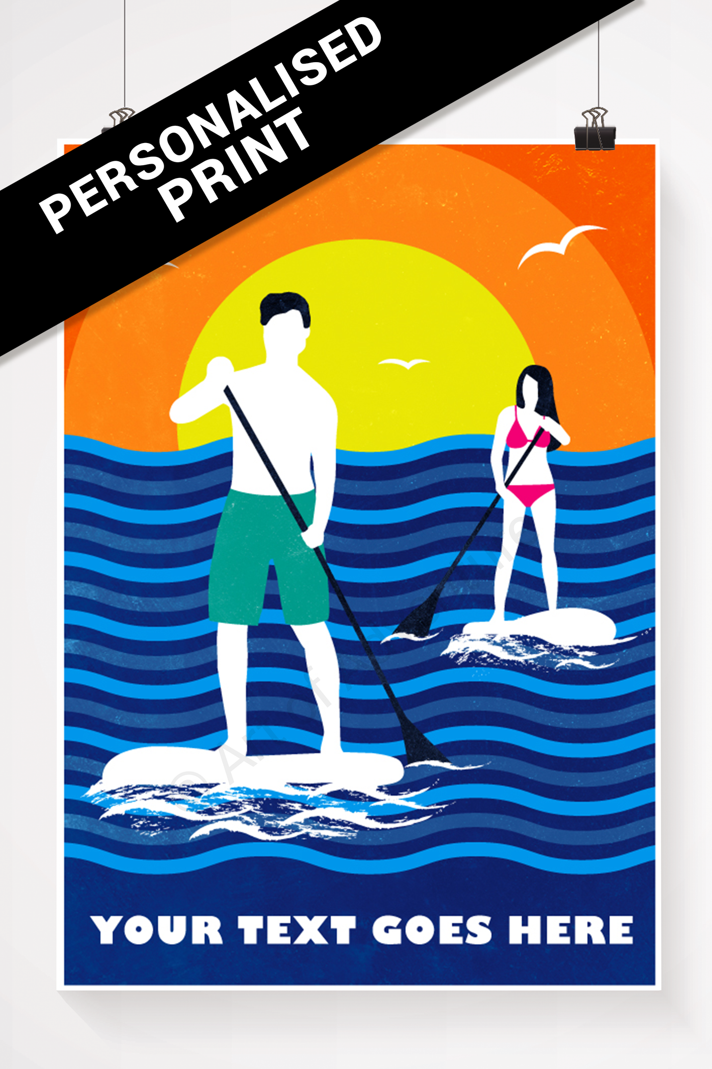 Personalised Retro Poster