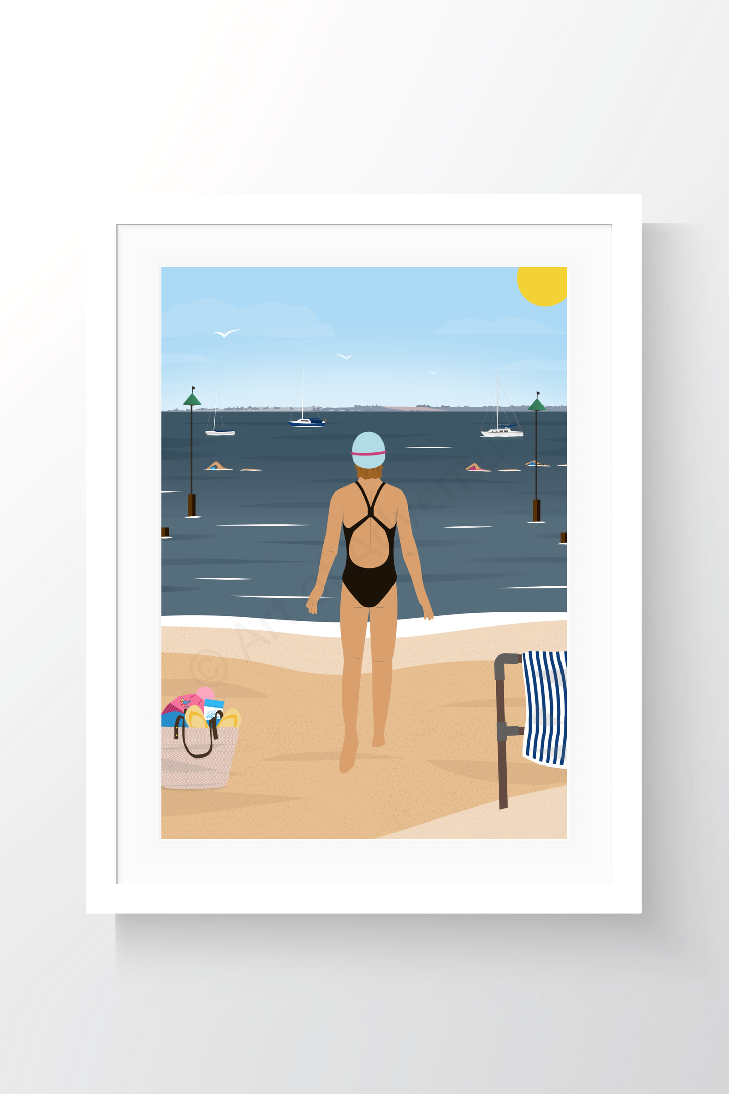 Swimmers – Thames Estuary