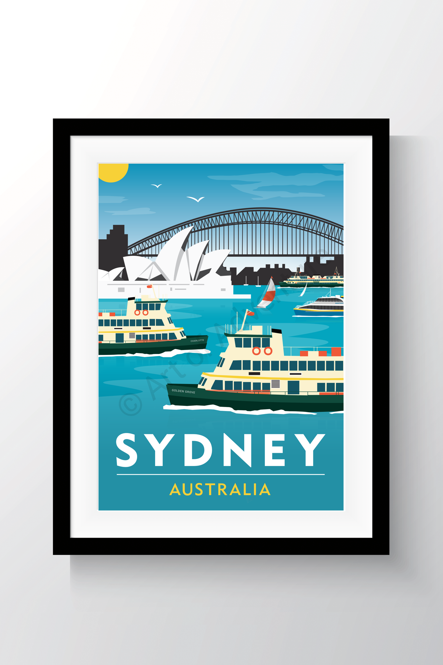 Harbour Ferries Daytime – Sydney - Art of Adventure