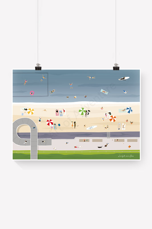 Aerial – Leigh-on-Sea Beach