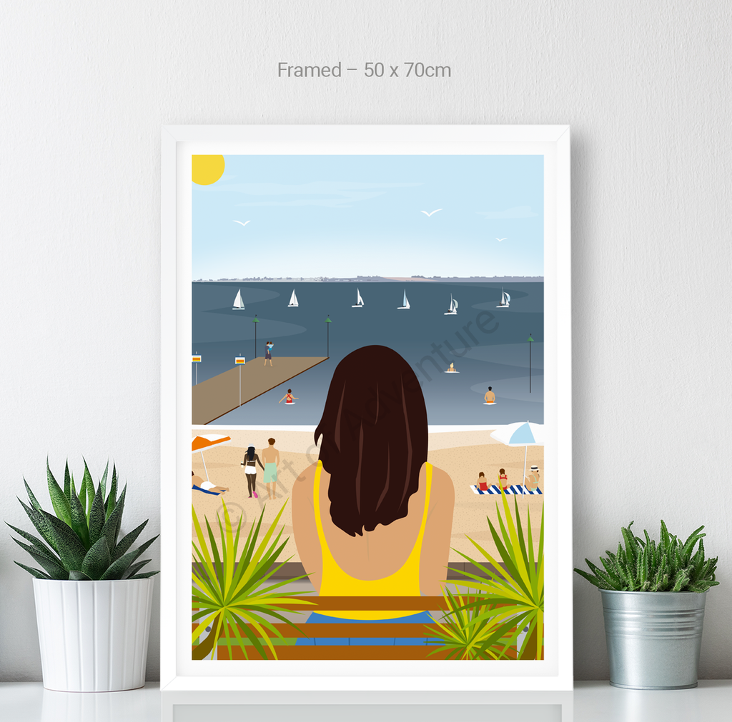 Chalkwell Swimmer – Chalkwell Beach