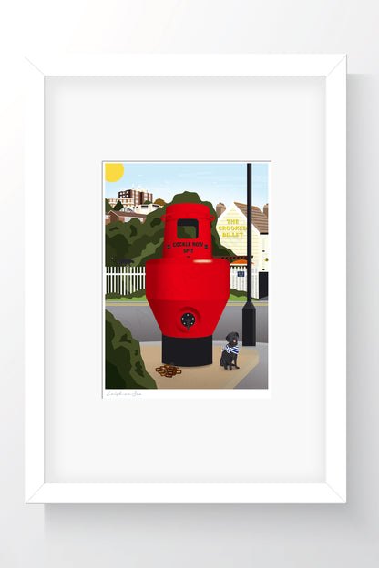 Cockle Row Spit Mini Print – Leigh-on-Sea