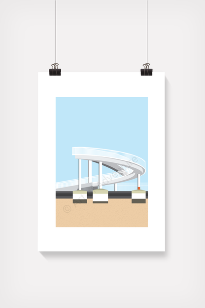 Gypsy Bridge Mini Print – Leigh-on-Sea