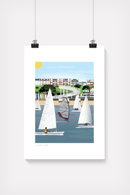 Gypsy Bridge Mini Print – Leigh-on-Sea