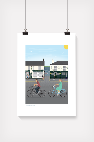 High Street Mini Print – Leigh-on-Sea
