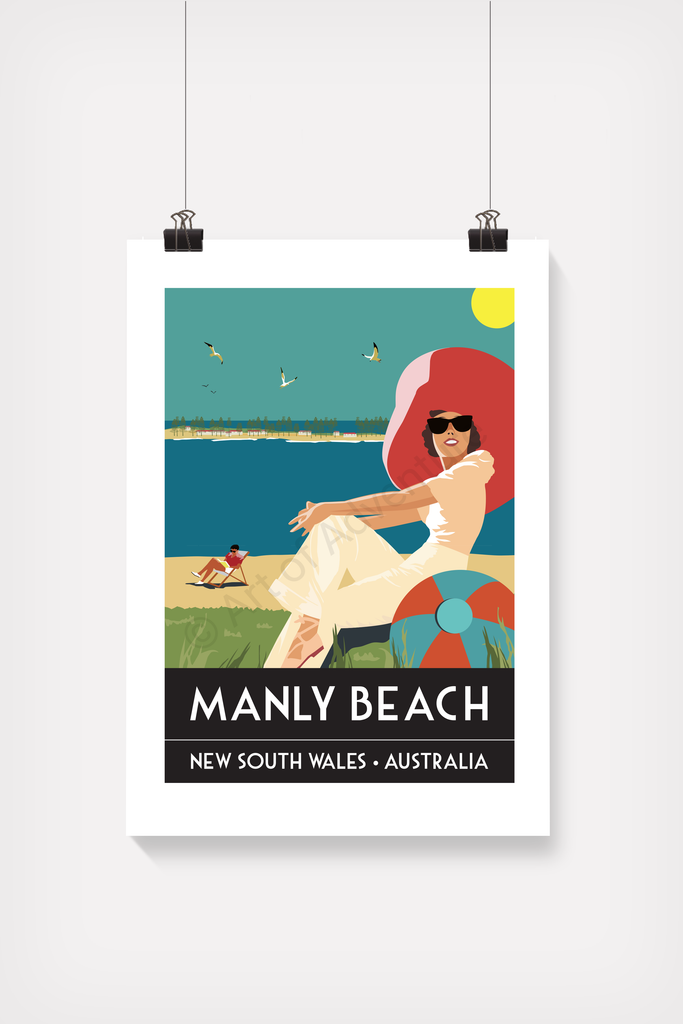 Manly Beach Mini Print