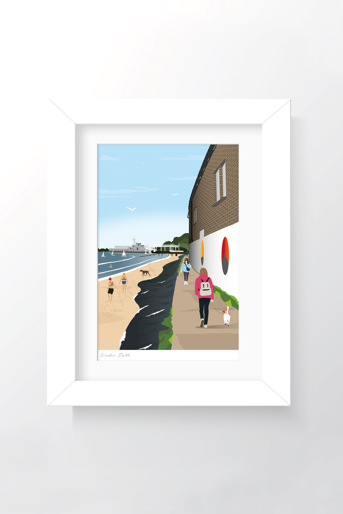 Cinder Path Mini Print – Leigh-on-Sea