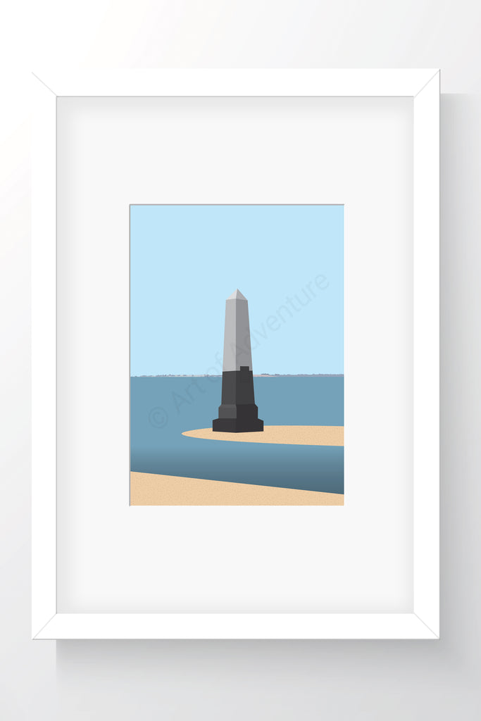 Crowstone Mini Print – Chalkwell