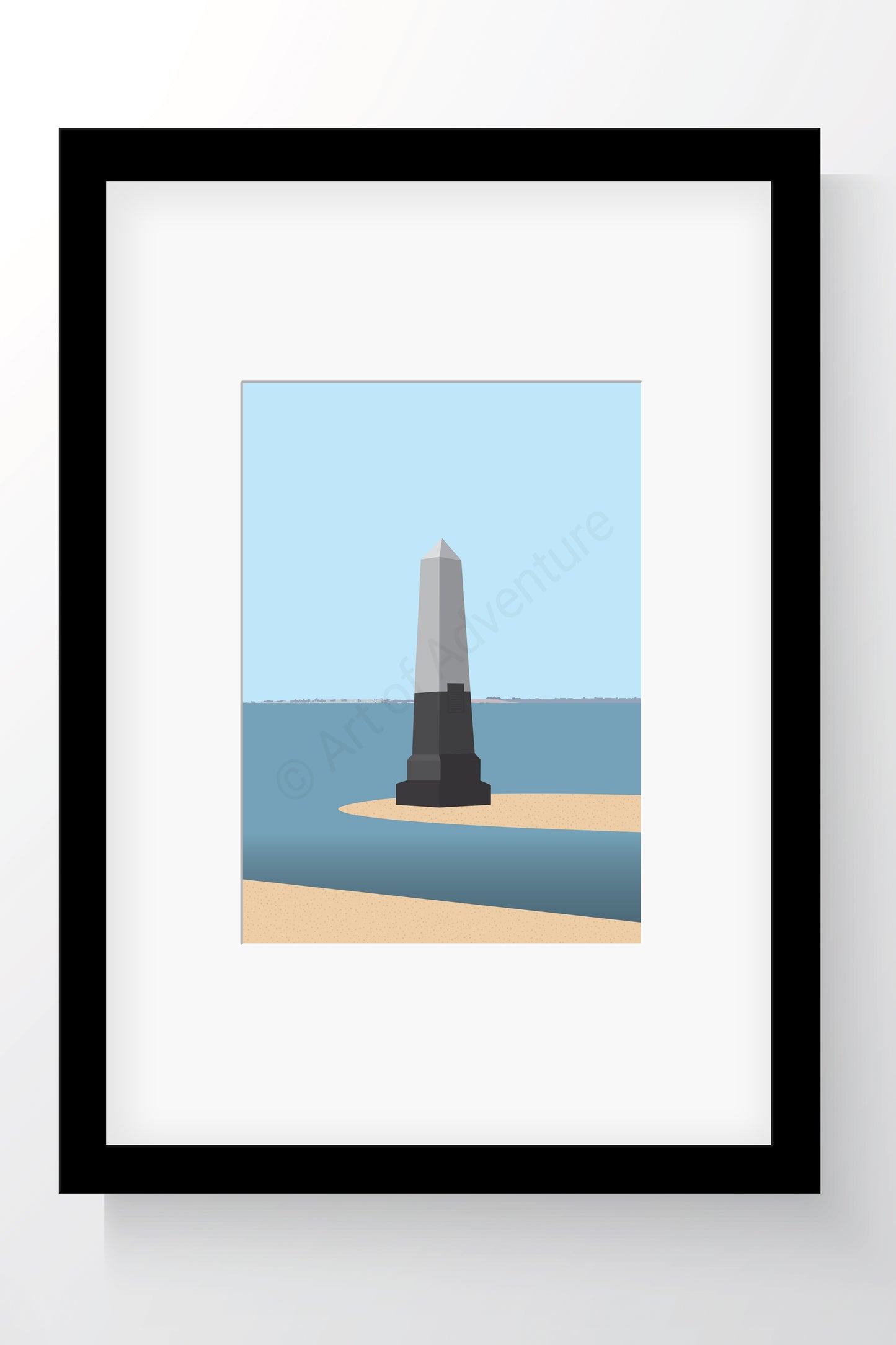 Crowstone Mini Print – Chalkwell