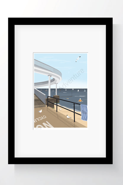 Gypsy Bridge Swim – Mini Print